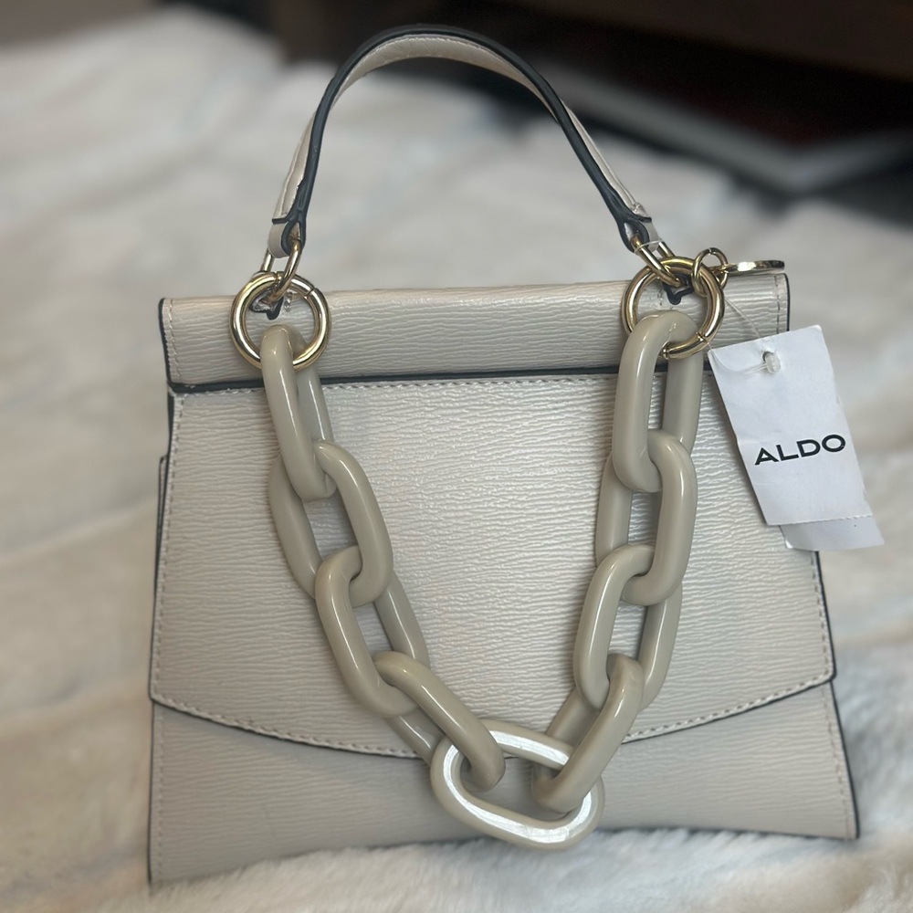 Aldo | Elegant Ivory Handbag